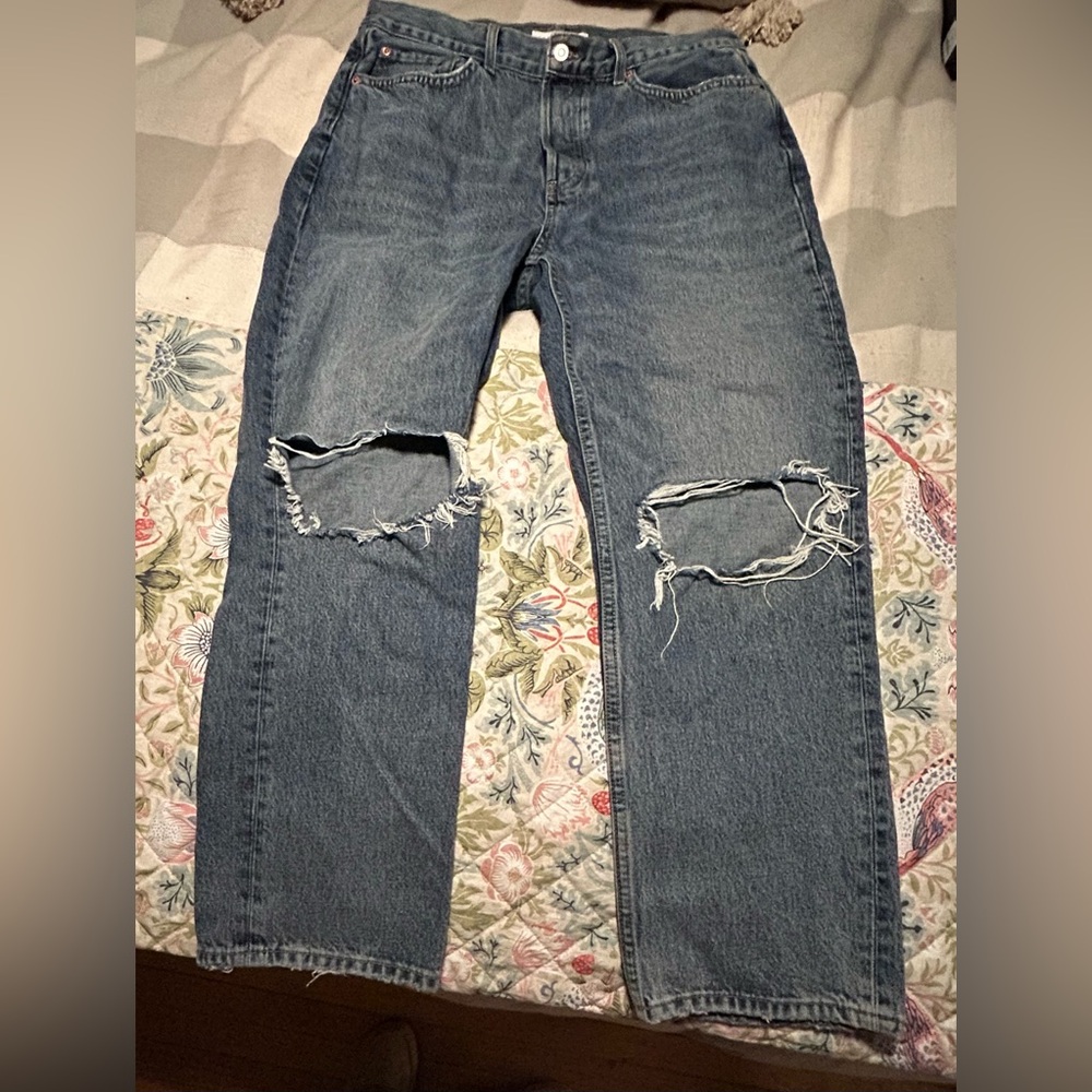 TOPSHOP dad jeans